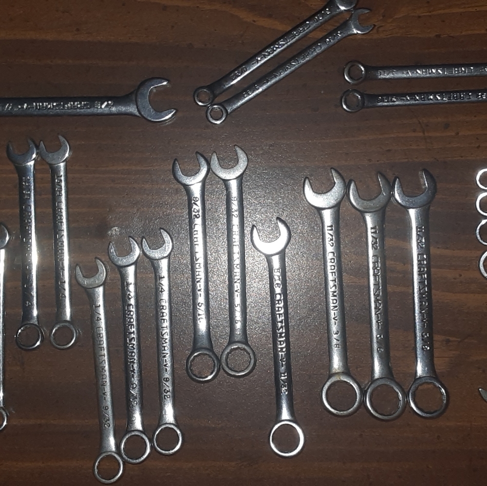 CRAFTSMAN VINTAGE MIDGET WRENCHES.